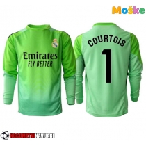 Moške Nogometnih dresov Real Madrid Thibaut Courtois #1 Vratar Gostujoči 2025-26 Dolgi rokavi